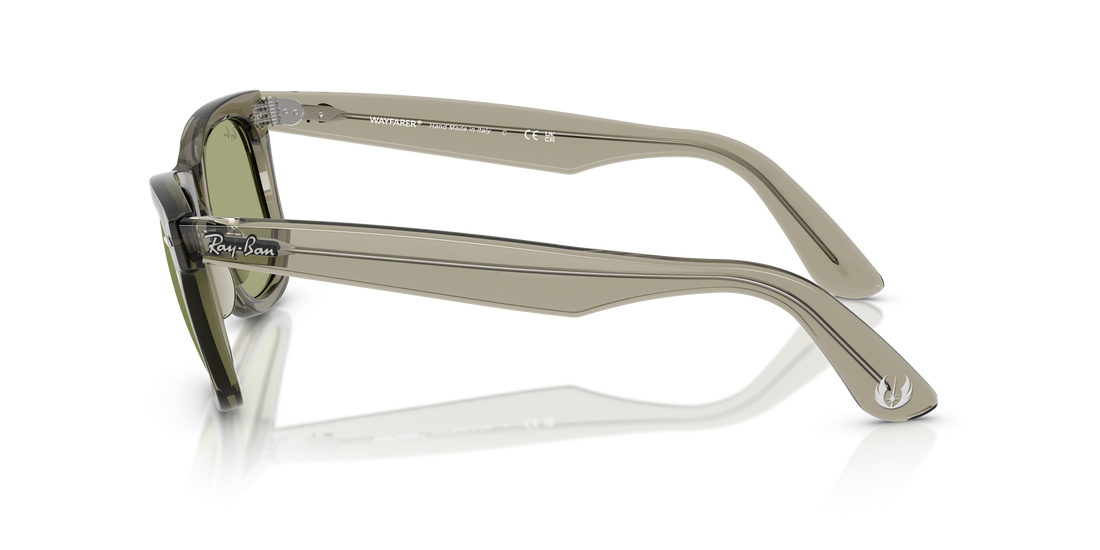 Gafas de sol ray-ban rb2140 wayfarer 68694e verde square unisex talla 50mm - Vista de detalle