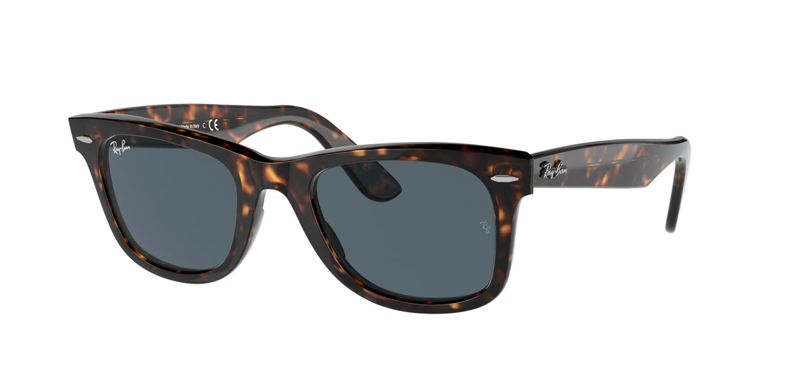 Occhiali da sole ray-ban rb2140 wayfarer 902/r5 l'avana square unisex taglia 50mm - Vista principale