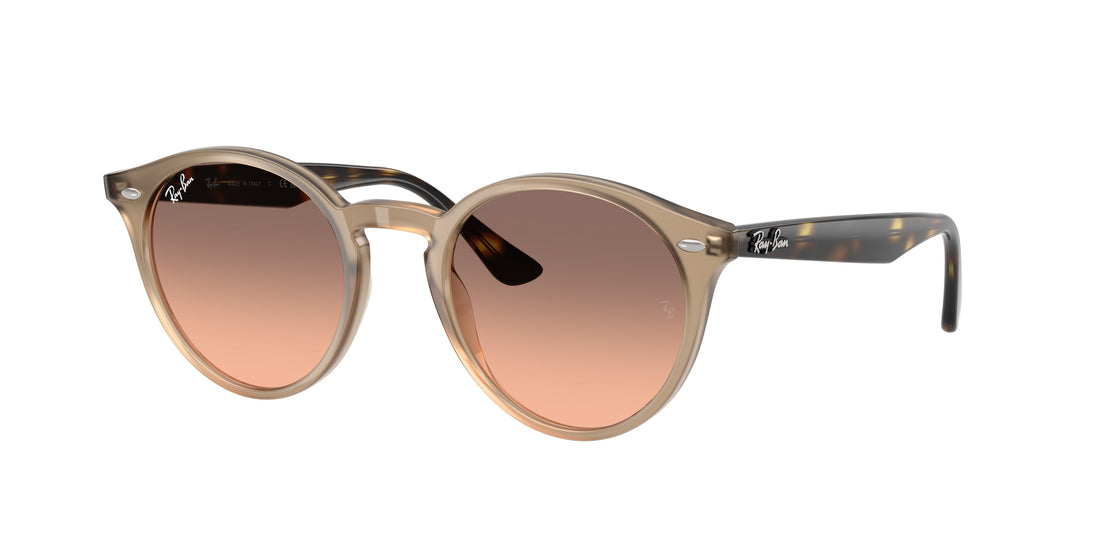 Lunettes de soleil ray-ban rb2180 678846 beis round unisex taille 51mm - Vue principale
