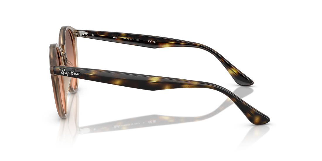 Lunettes de soleil ray-ban rb2180 678846 beis round unisex taille 51mm - Vue détaillée