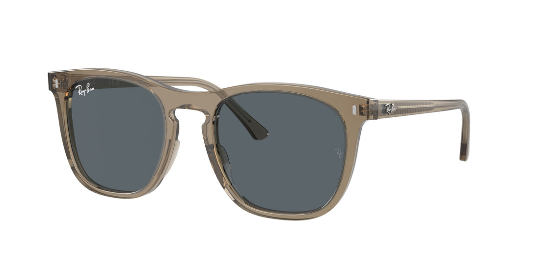 Occhiali da sole ray-ban rb2210 6765r5 marron square unisex taglia 53mm - Vista principale