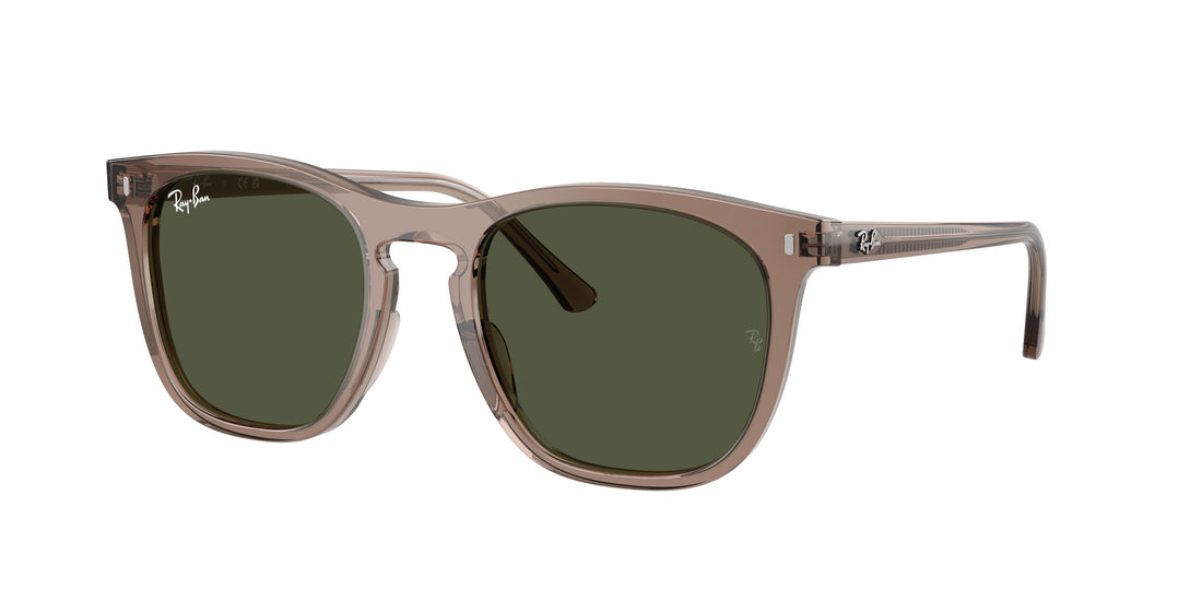 Sonnenbrillen ray-ban rb2210 845731 marron square unisex größe 53mm - Hauptansicht