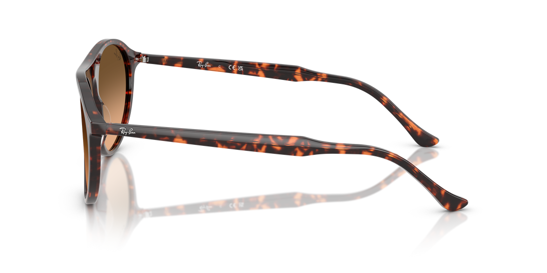 Sunglasses ray-ban rb2215 14293b rojo square unisex size 56mm - Detailed view