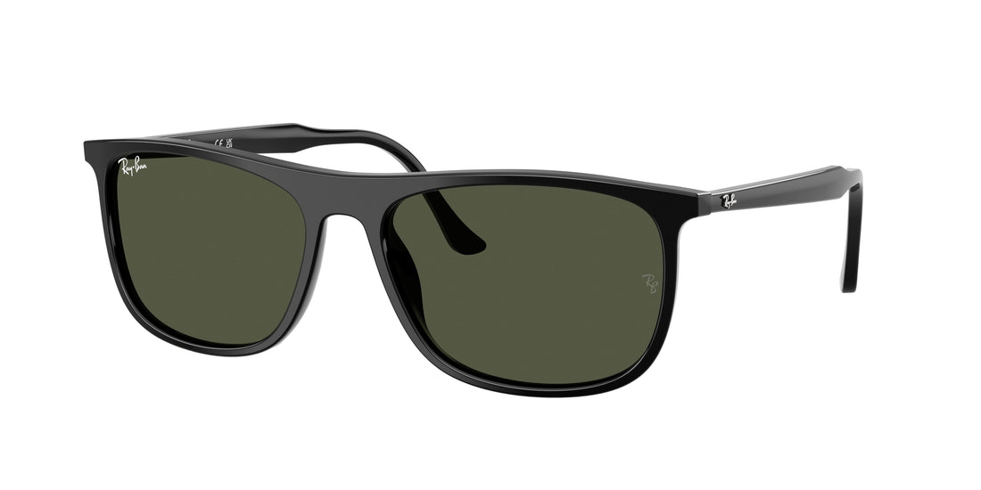 Lunettes de soleil ray-ban rb2216 901/31 negro rectangular unisex taille 61mm - Vue principale