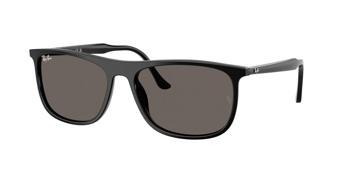 Sunglasses ray-ban rb2216 901/b1 negro rectangular unisex size 58mm - Main view