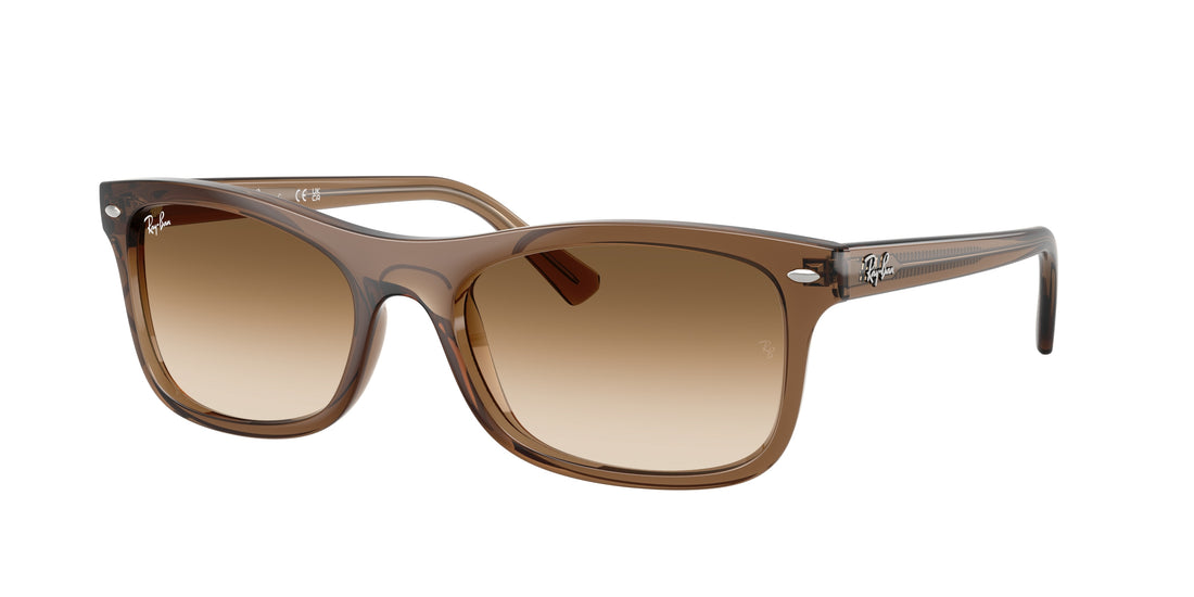 Occhiali da sole ray-ban rb2226 664051 marron square unisex taglia 57mm - Vista principale