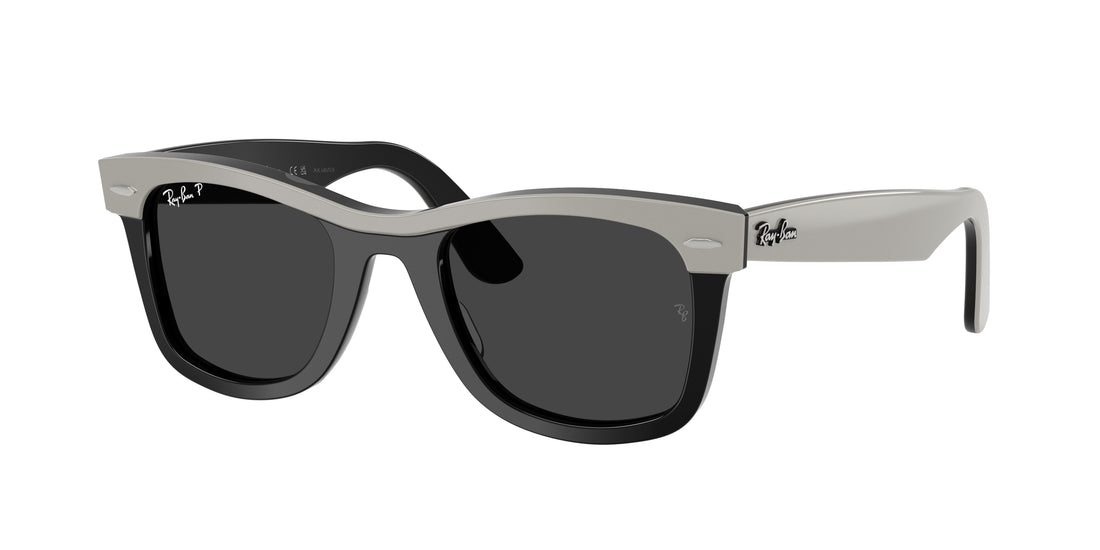 Occhiali da sole ray-ban rb2240 wayfarer 144248 gris square unisex taglia 50mm - Vista principale