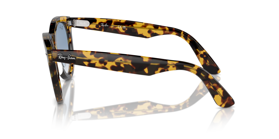 Sunglasses ray-ban rb2241 wayfarer way 13323f amarillo round unisex size 54mm - Detailed view