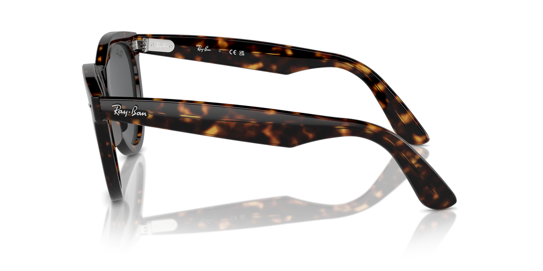 Sunglasses ray-ban rb2241 wayfarer way 902/b1 havana round unisex size 51mm - Detailed view