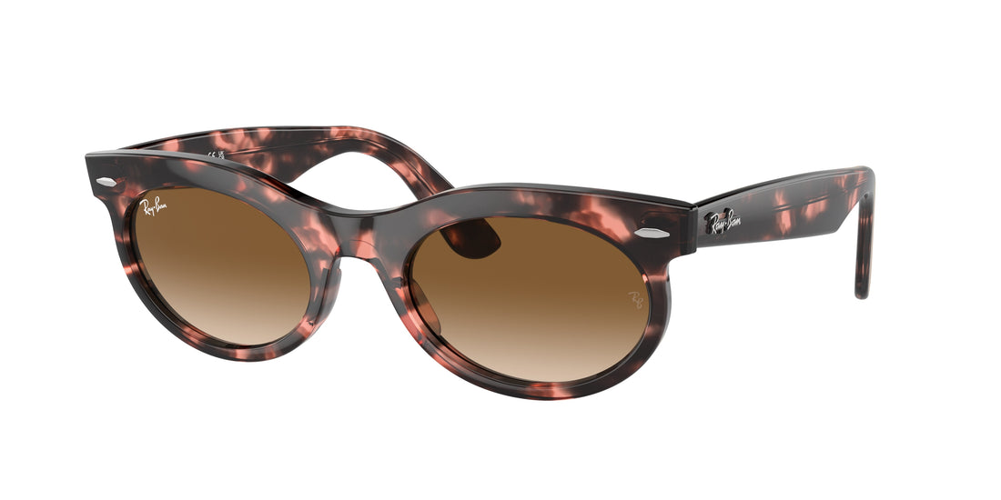 Sunglasses ray-ban rb2242 wayfarer oval 133451 rosa oval unisex size 53mm - Main view