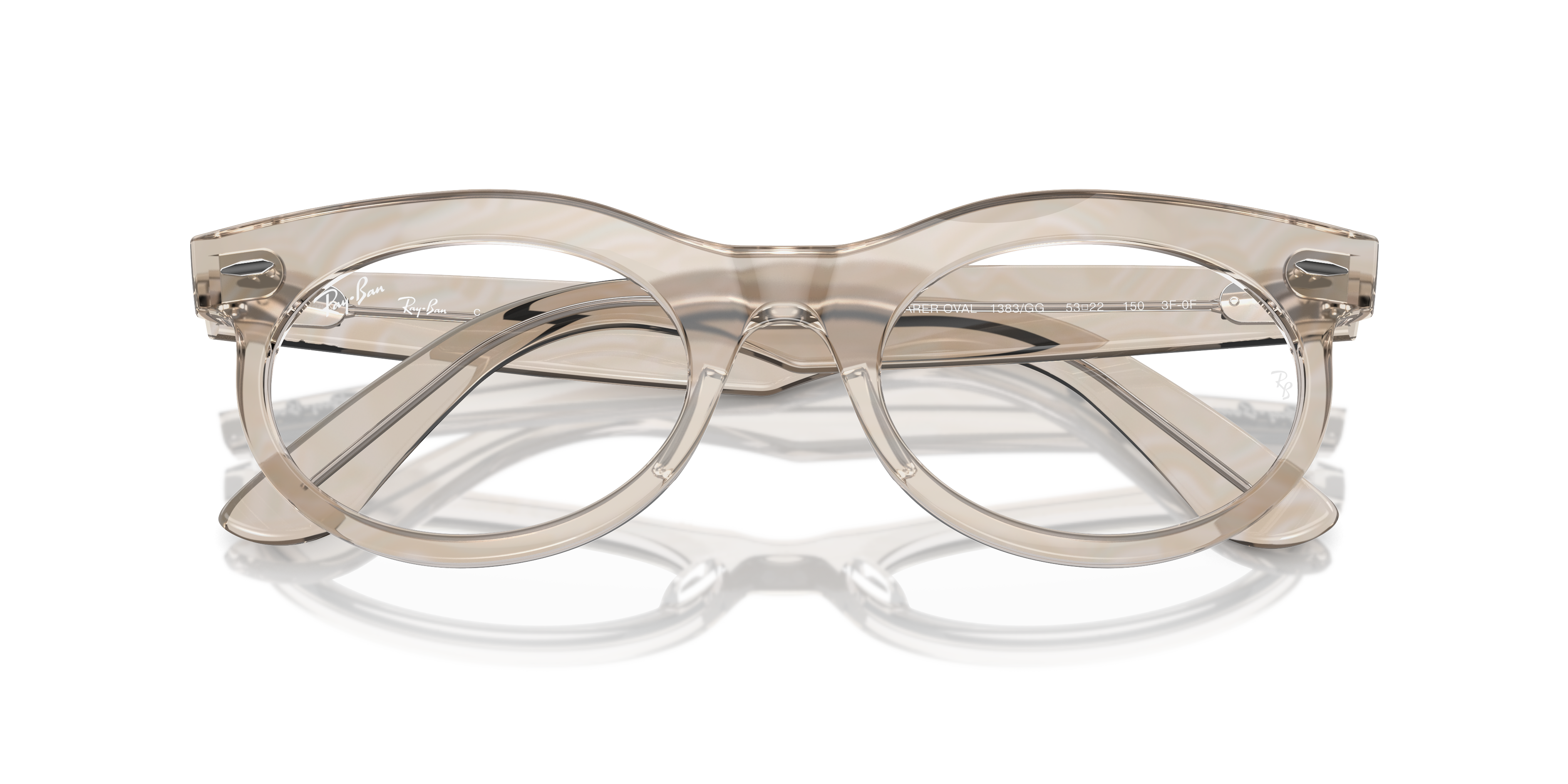 RAY-BAN RB2242 WAYFARER OVAL 1383GG 53