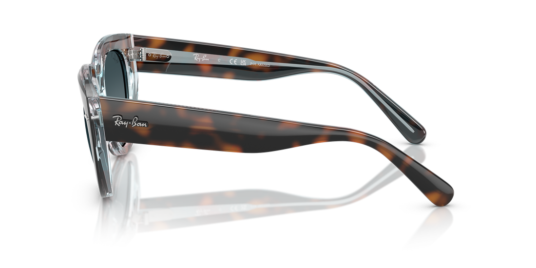 Occhiali da sole ray-ban rb2286 doreen 1413s3 habana square femenina taglia 52mm - Vista dettagliata