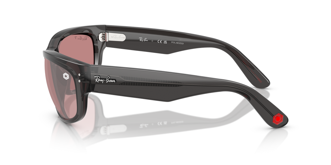 Occhiali da sole ray-ban rb2289 mega balorama 14543e negro pillow unisex taglia 63mm - Vista dettagliata