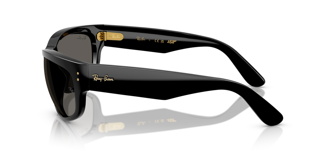 Lunettes de soleil ray-ban rb2289 mega balorama 6826j5 negro pillow unisex taille 60mm - Vue détaillée