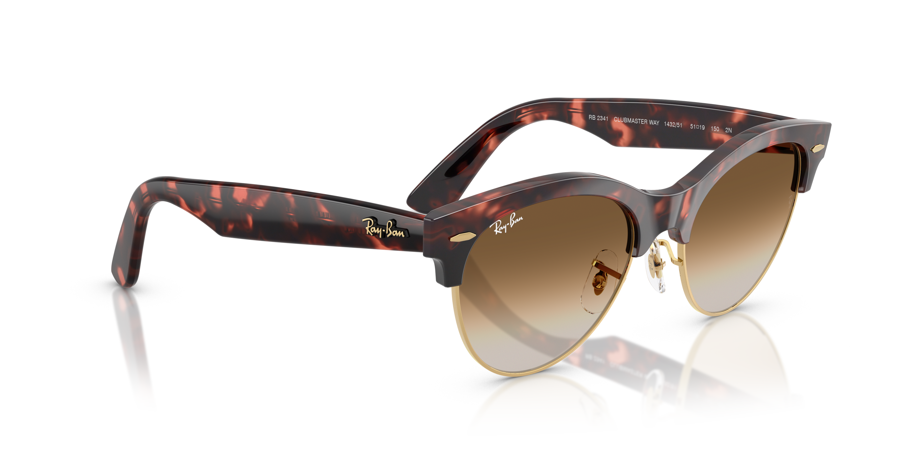 RAY-BAN RB2341 CLUBMASTER WAY 143251 51