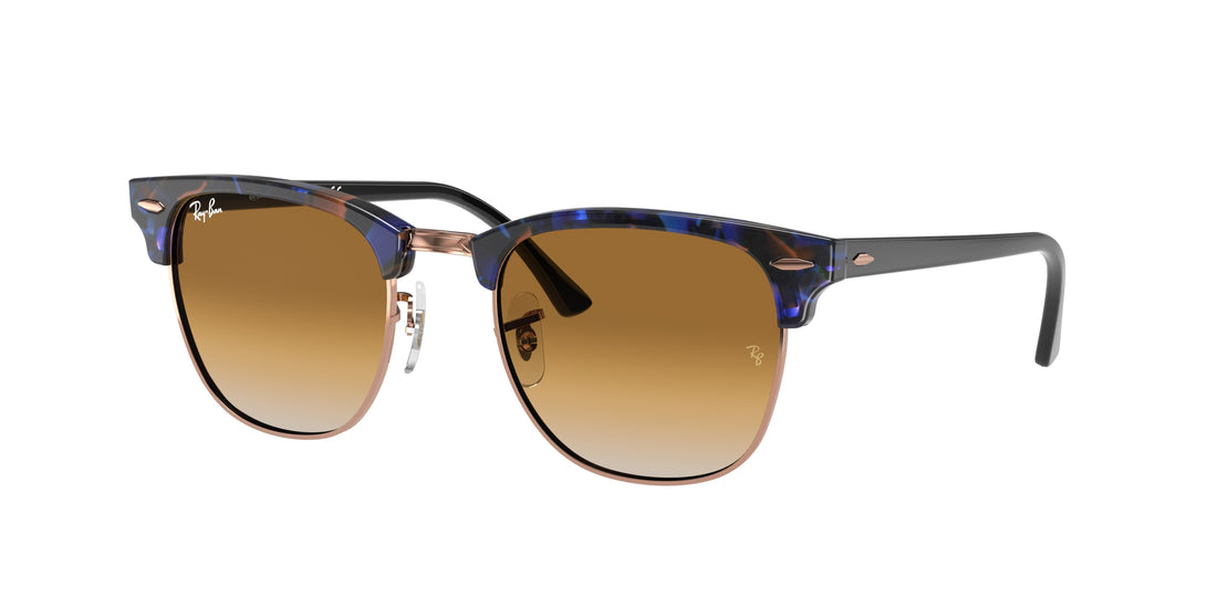 Sunglasses ray-ban rb3016 clubmaster 125651 unisex size 51mm - Main view