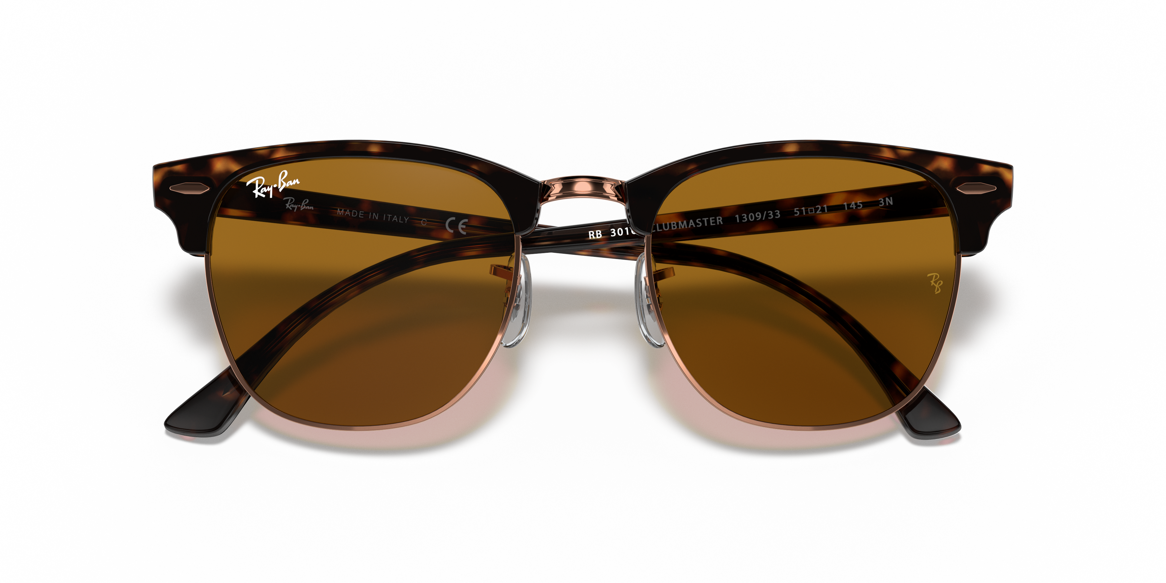 RAY-BAN RB3016 CLUBMASTER 130933 49