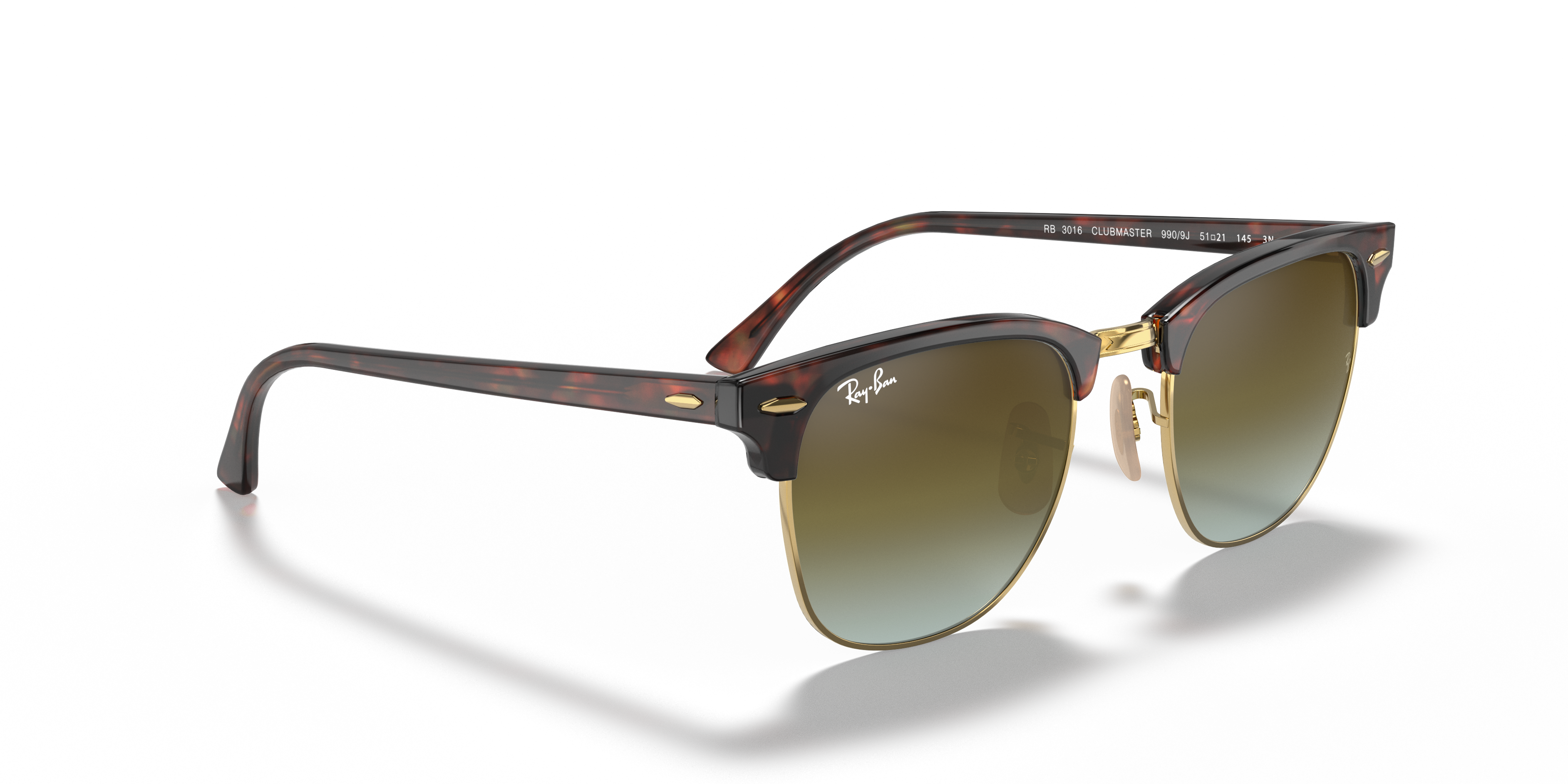 RAY-BAN RB3016 CLUBMASTER 990/9J 51