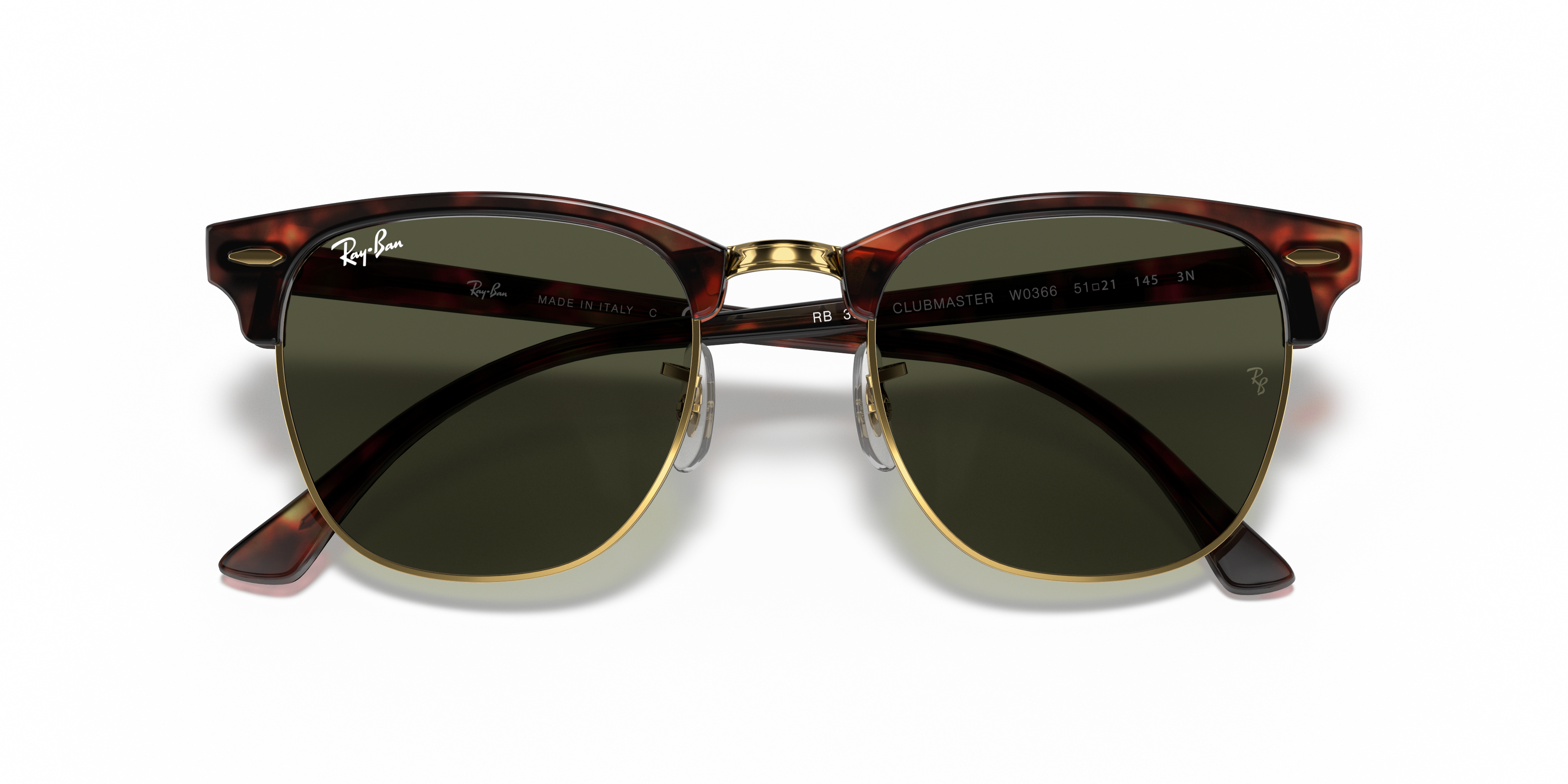 RAY-BAN RB3016 CLUBMASTER W0366 49