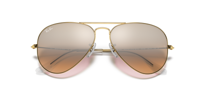 Ray-ban rb3025 aviatore grande metallo 001/3e 55