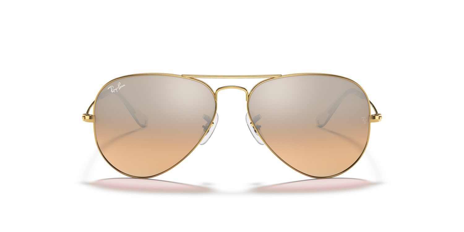 Ray-ban rb3025 aviatore grande metallo 001/3e 55