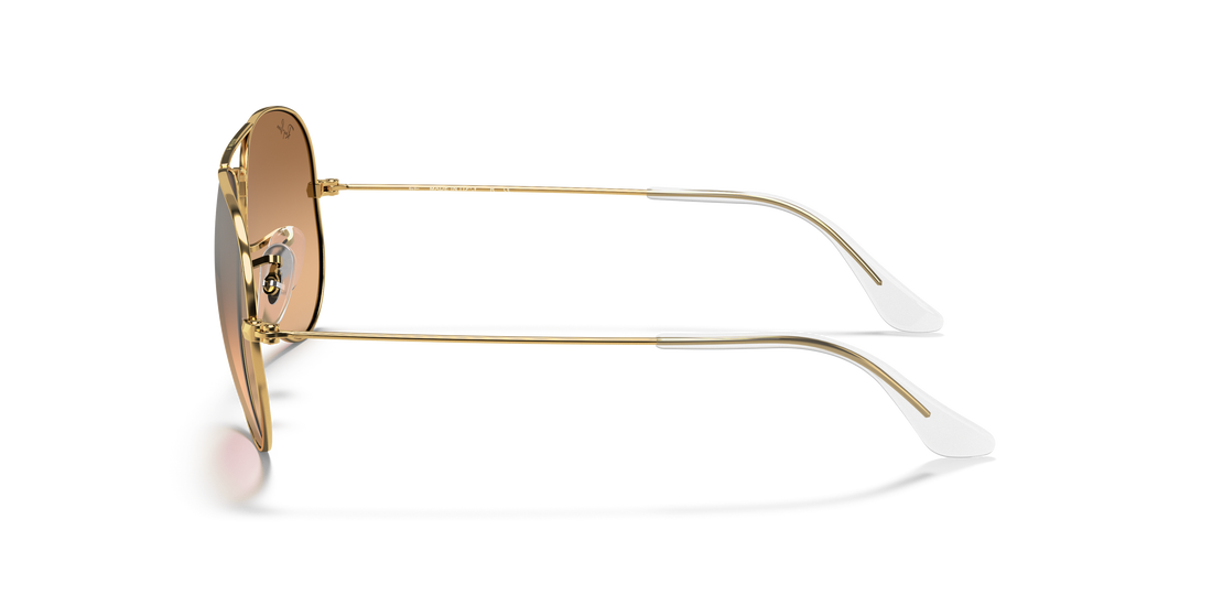 Occhiali da sole ray-ban rb3025 aviatore grande metallo 001/3e . taglia 62mm - Vista dettagliata