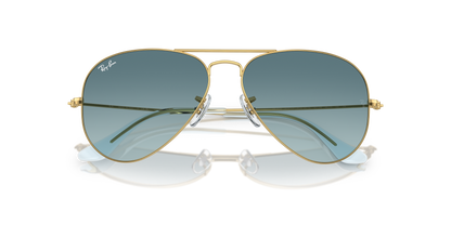 Ray-ban rb3025 aviatore grande metallo 001/3m 62