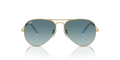 Ray-ban rb3025 aviatore grande metallo 001/3m 62