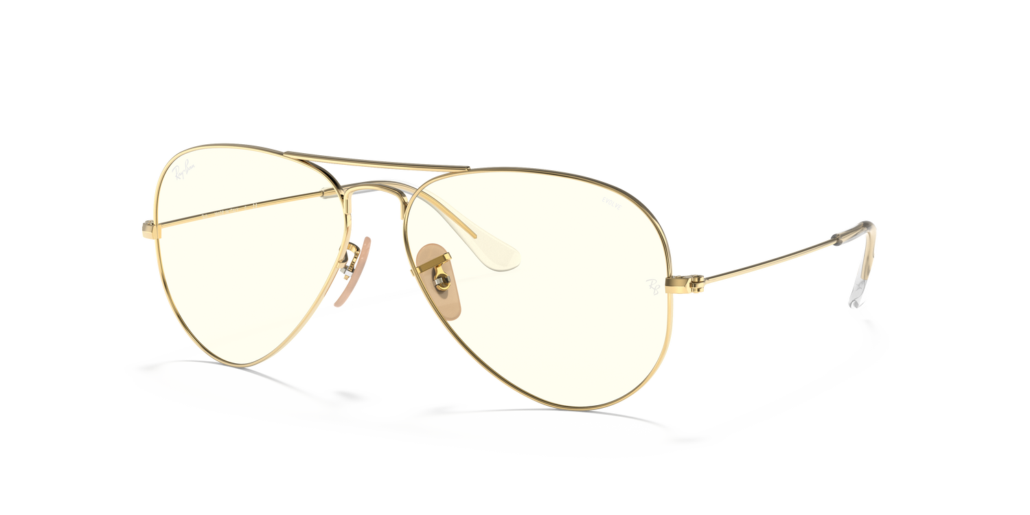 Ray-ban rb3025 aviatore grande metallo 001/5f 62