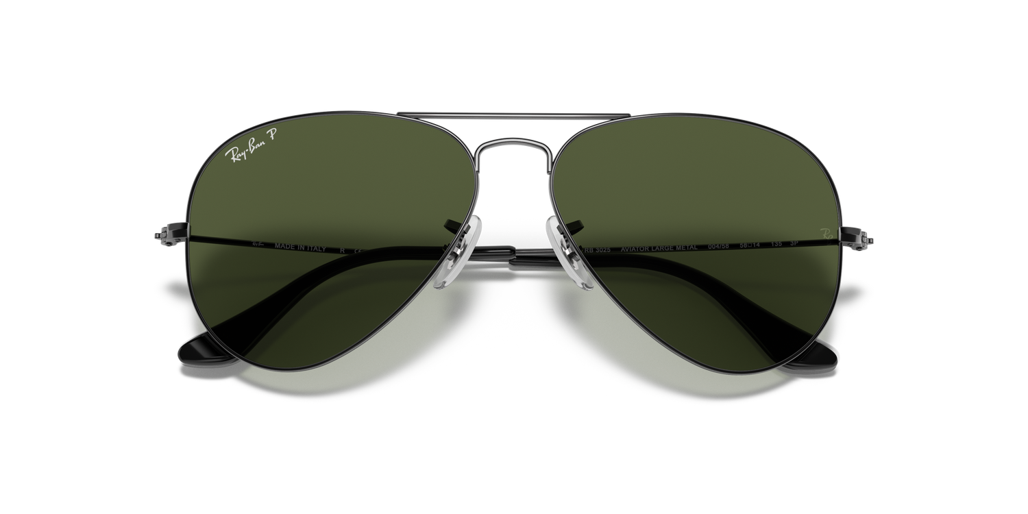 Ray-ban rb3025 aviatore grande metallo 004/58 58
