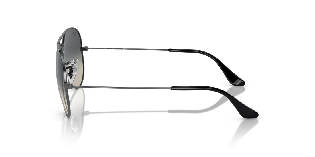 Occhiali da sole ray-ban rb3025 aviatore grande metallo 004/71 . taglia 55mm - Vista dettagliata