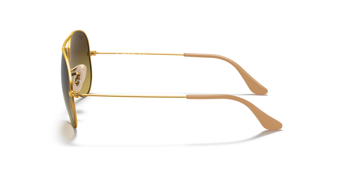 Sunglasses ray-ban rb3025 aviator large metal 112/85 . size 55mm - Detailed view