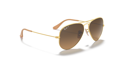 Ray-ban rb3025 aviatore grande metallo 112/m2 55