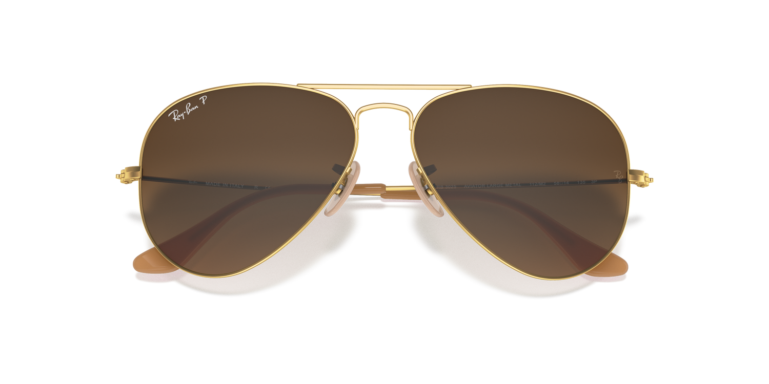 Ray-ban rb3025 aviatore grande metallo 112/m2 55