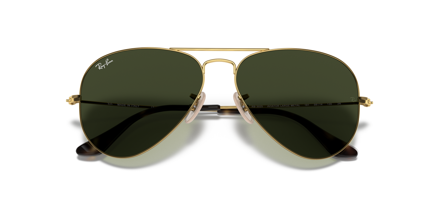 RAY-BAN RB3025 AVIATOR LARGE METAL 181 58