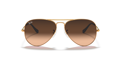 RAY-BAN RB3025 AVIATOR LARGE METAL 9001A5 55