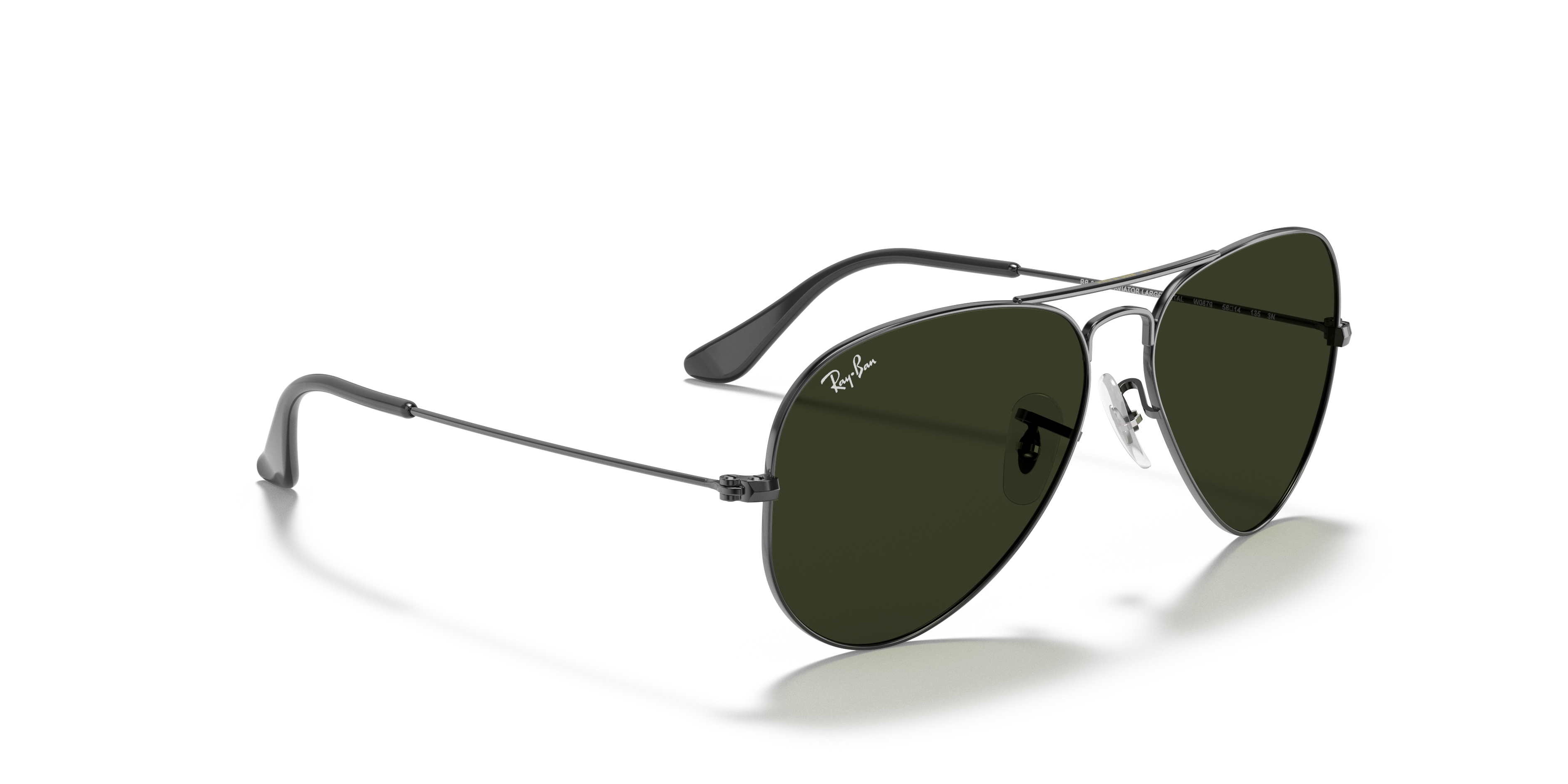 Ray-ban rb3025 aviatore grande metallo W0879 58