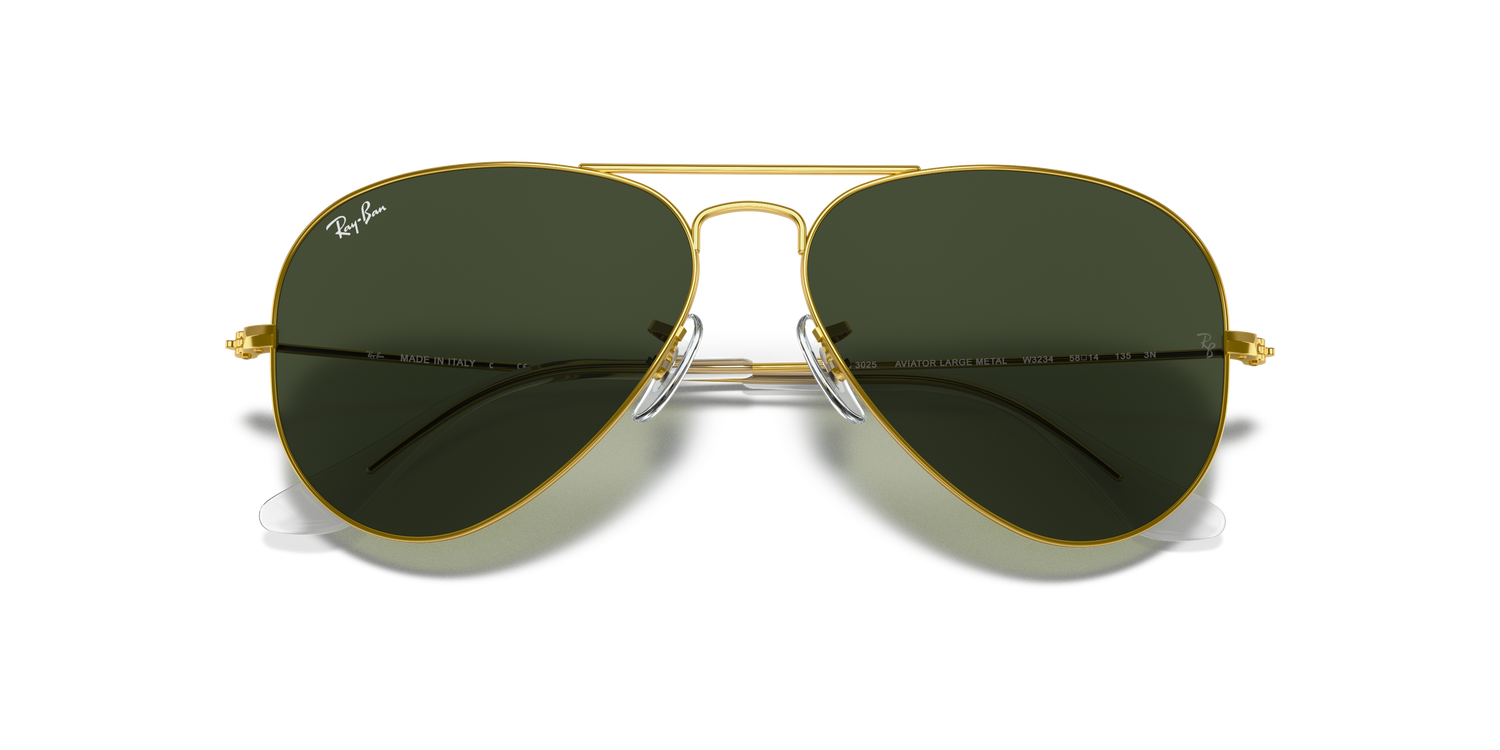Ray-ban rb3025 aviatore grande metallo W3234 55