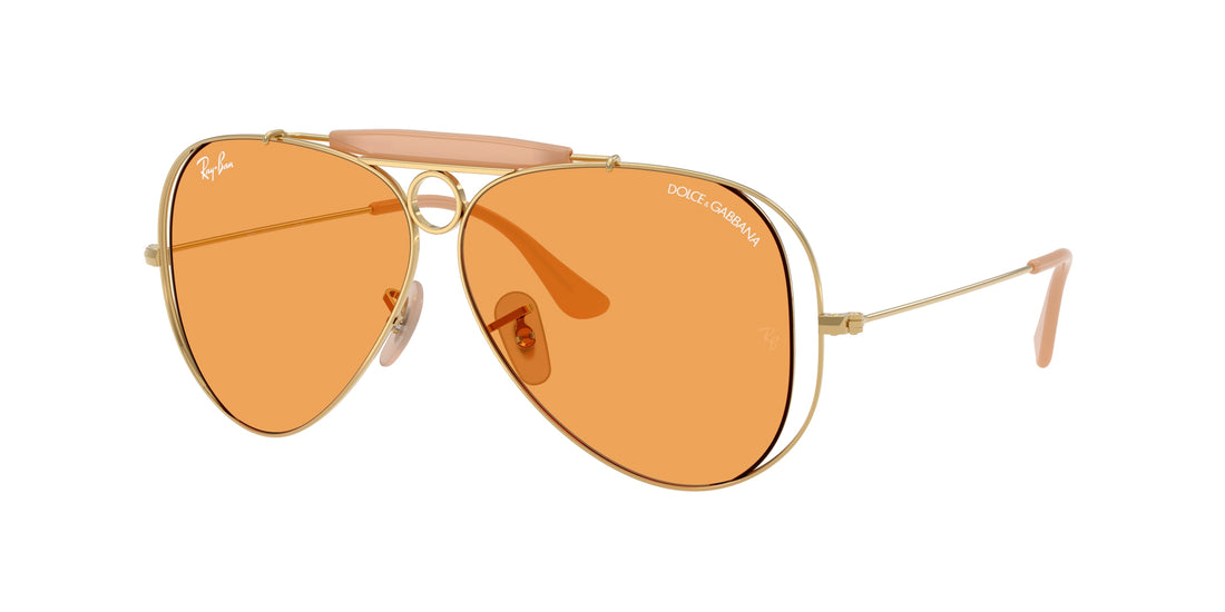 Occhiali da sole ray-ban rb3138m 001/7 dorado pilot unisex taglia 58mm - Vista principale