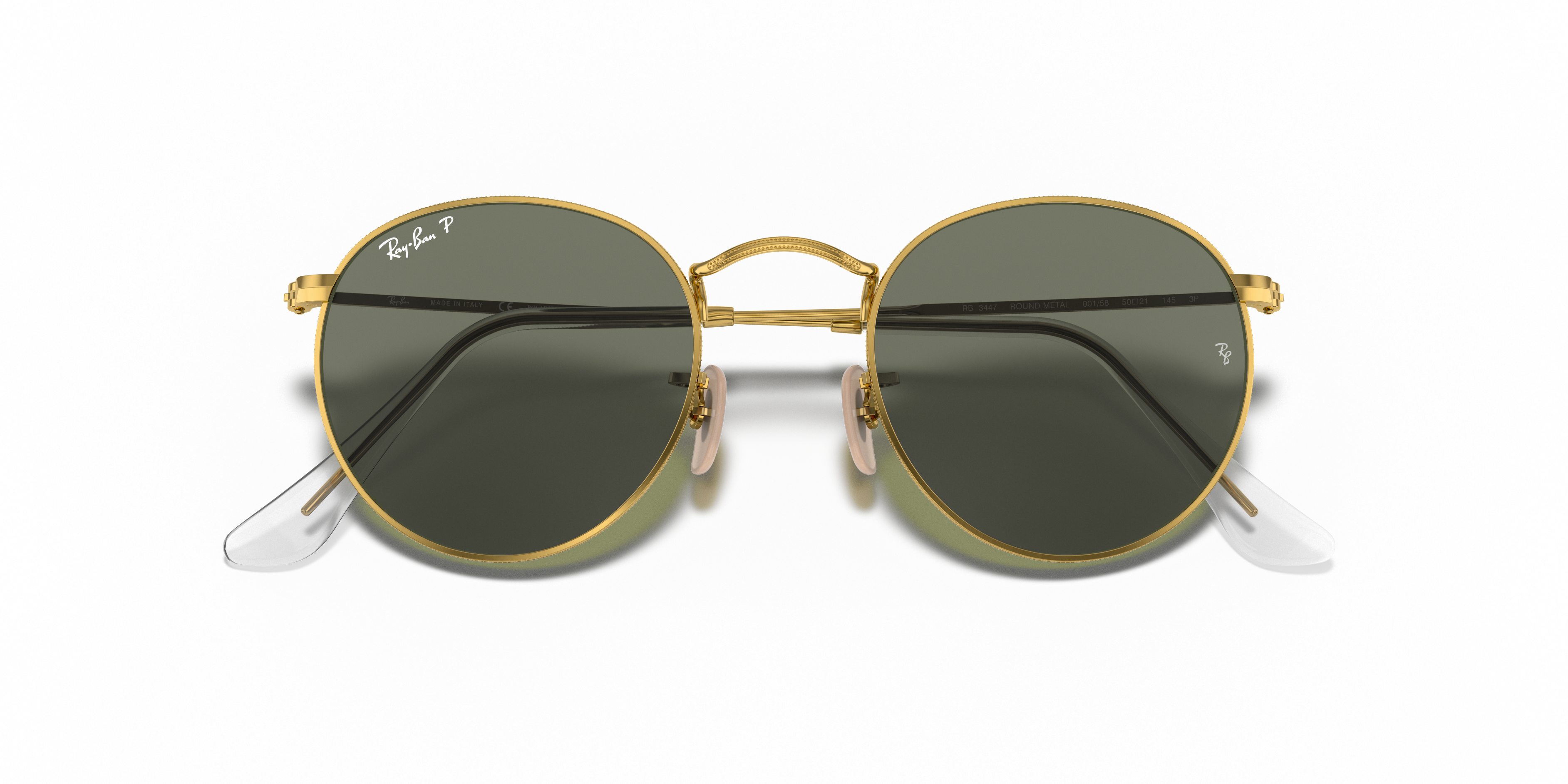 RAY-BAN RB3447 ROUND METAL 001/58 50