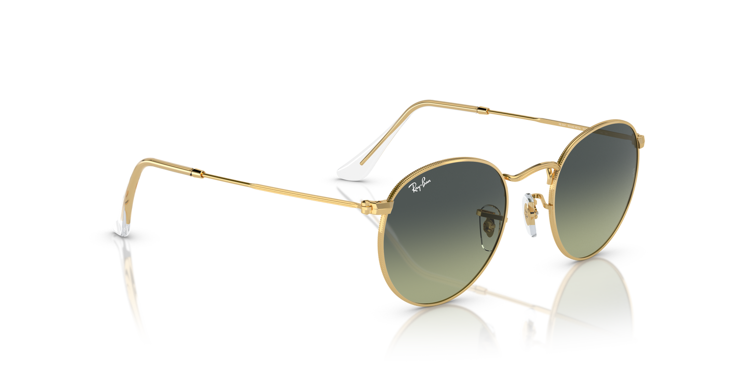 RAY-BAN RB3447 ROUND METAL 001/BH 53