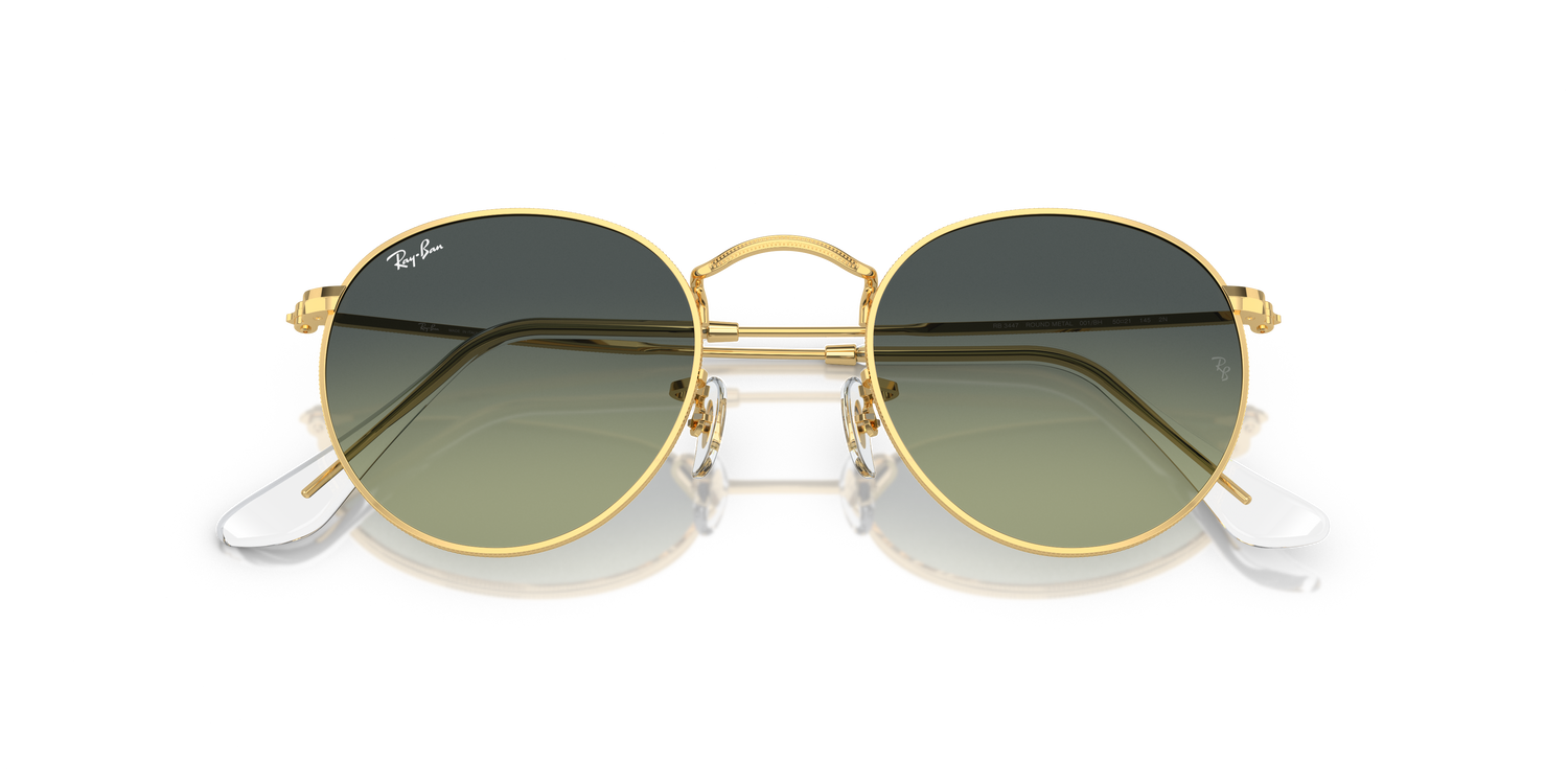 RAY-BAN RB3447 ROUND METAL 001/BH 47