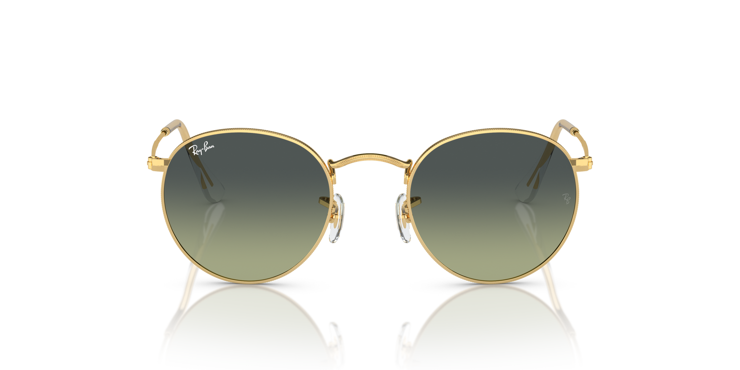 RAY-BAN RB3447 ROUND METAL 001/BH 50