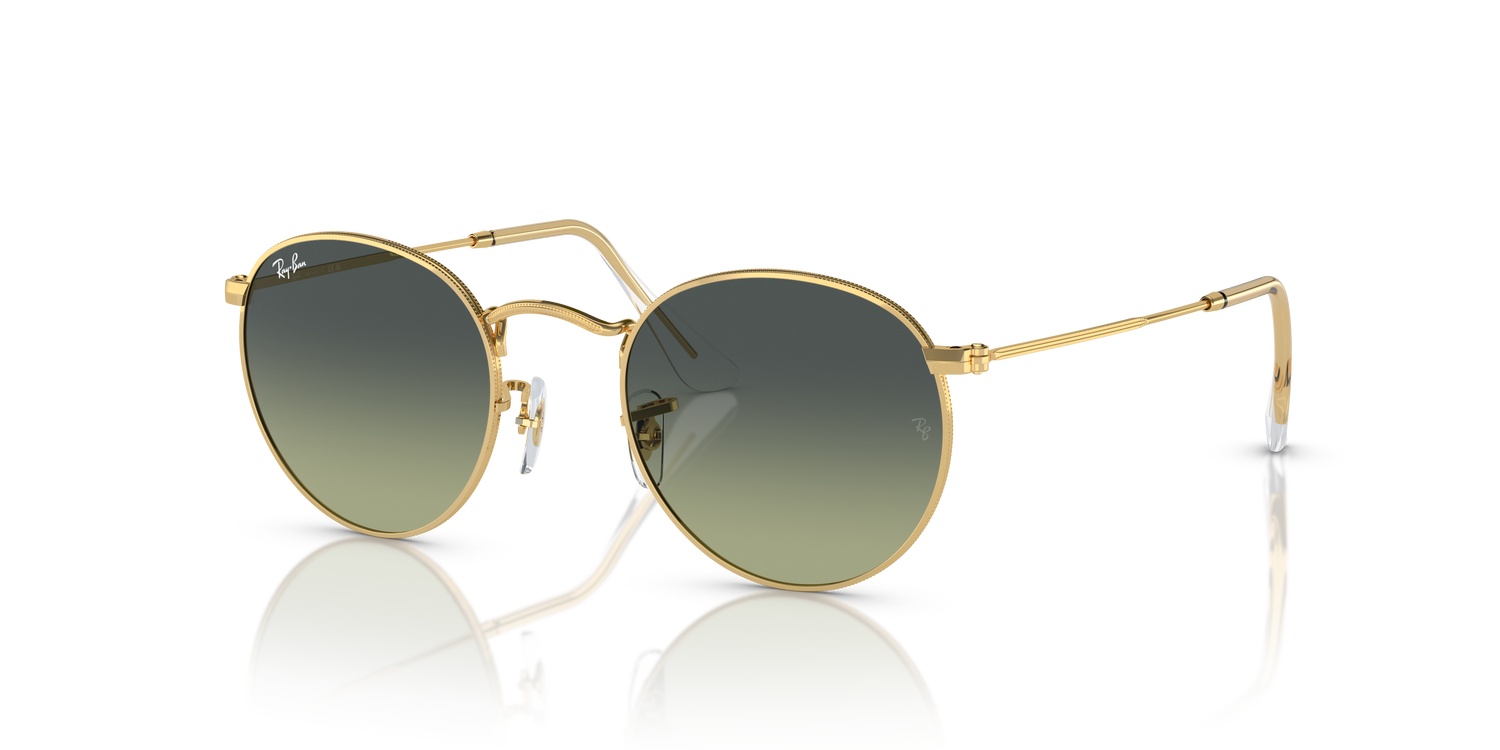 RAY-BAN RB3447 ROUND METAL 001/BH 53