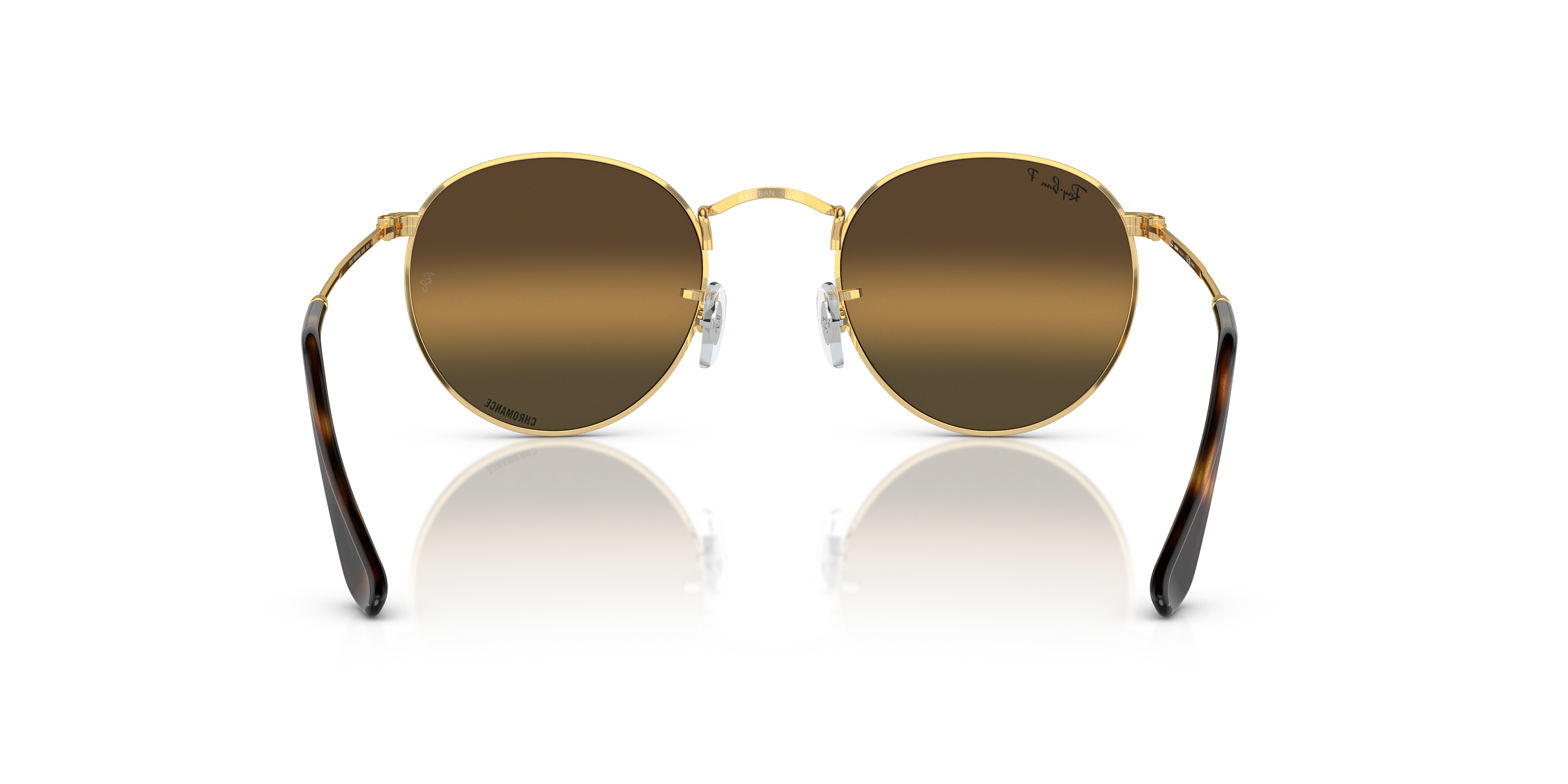 RAY-BAN RB3447 ROUND METAL 001/G5 50