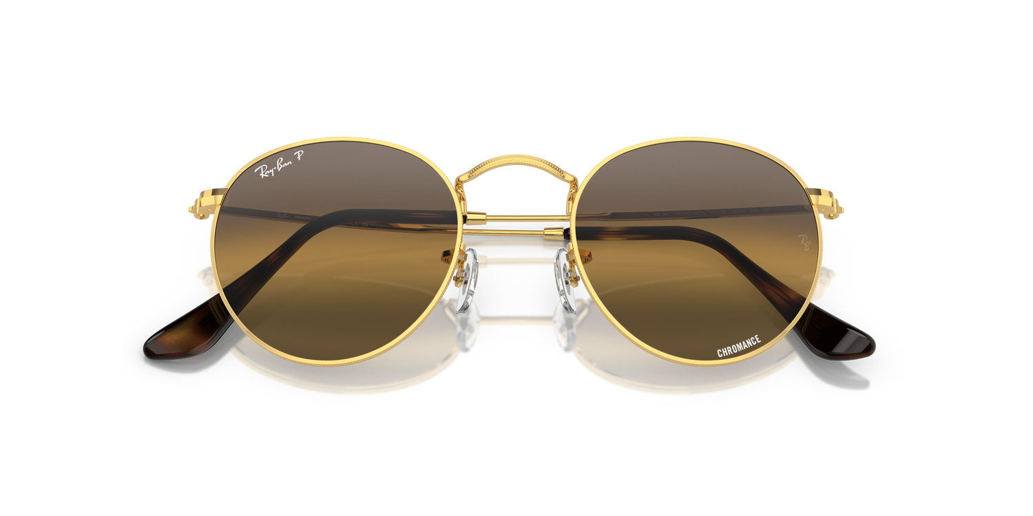 RAY-BAN RB3447 ROUND METAL 001/G5 50
