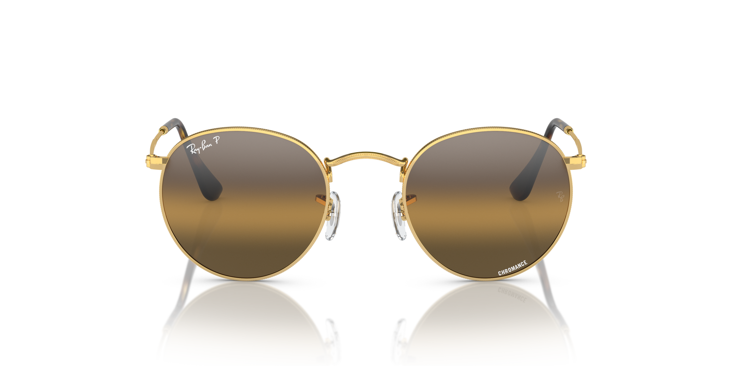 RAY-BAN RB3447 ROUND METAL 001/G5 53