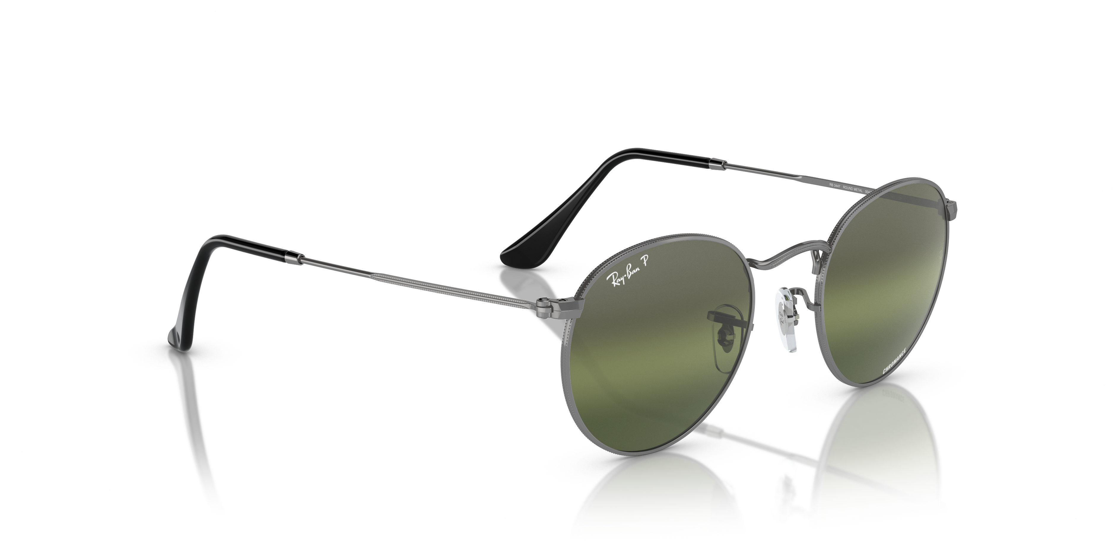 RAY-BAN RB3447 ROUND METAL 004/G4 50