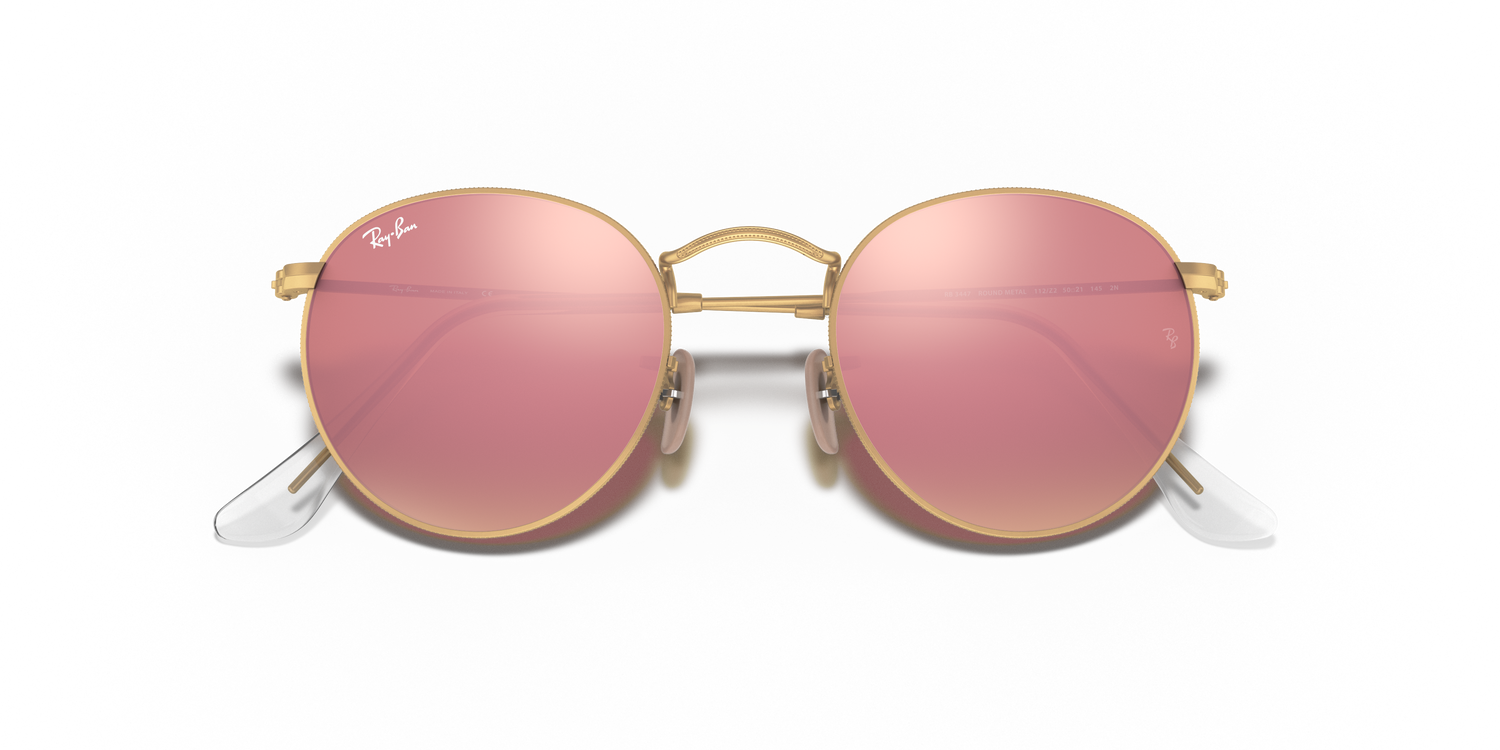 RAY-BAN RB3447 ROUND METAL 112/Z2 50