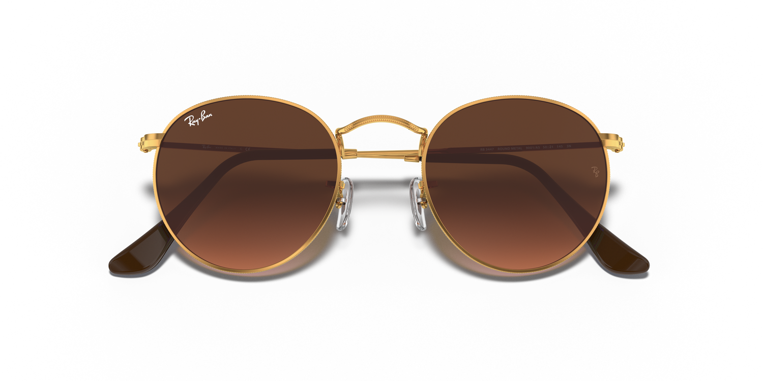 RAY-BAN RB3447 ROUND METAL 9001A5 53